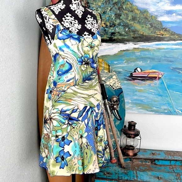 ⭐️Peppermint Bay,Hawaiian Breeze,Sheath Strap Dress,Elastic Back for Comfort, S - Picture 9 of 10